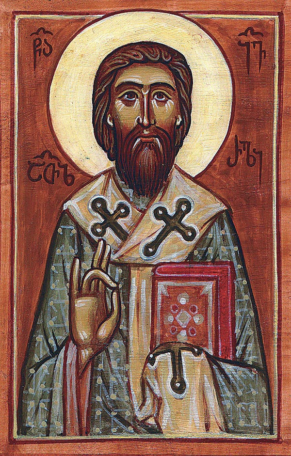 Icona: dormizione di Sant’Antimo di Georgia.