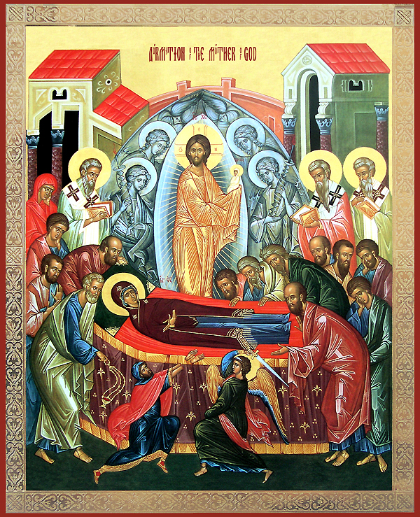 Icona: Dormizione della Madre di Dio. Simpliciano.