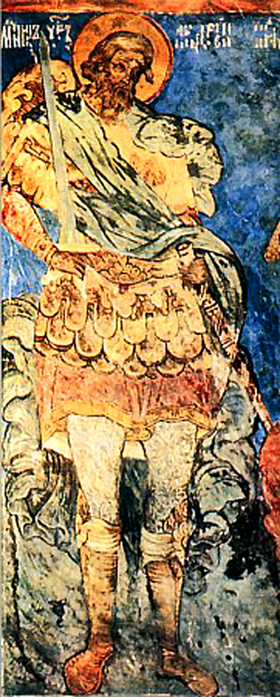 Icona: Sant’Andrea lo Stratelata e i 2.593 martiri con lui