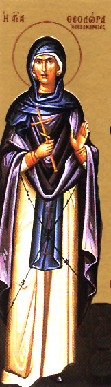 Icona: Teodora di Alessandria b.