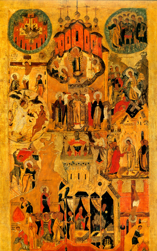 Icona: commemorazione della fondazione del Santo Sepolcro