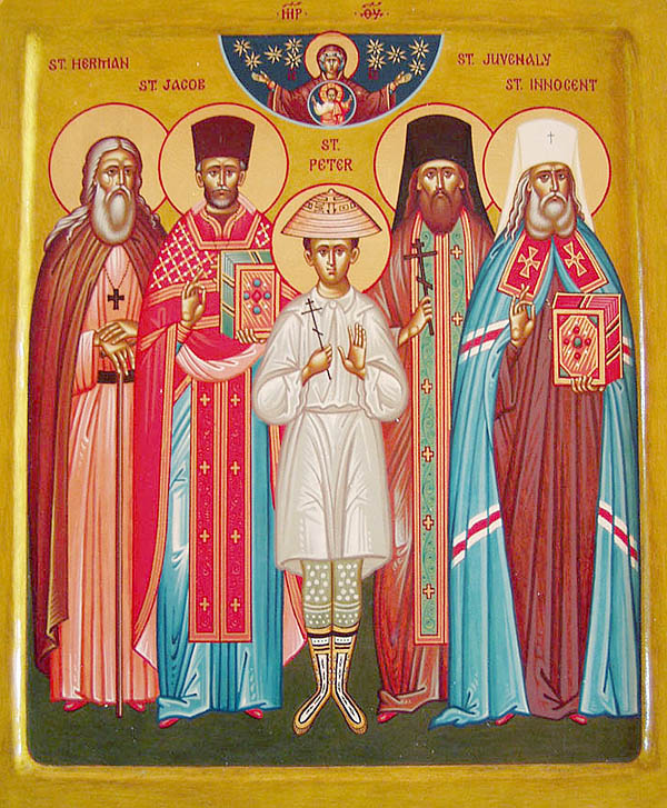 Icona: Sinassi dei Santi di Alaska