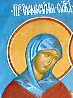 Icona: Eufrosina di Suzdal