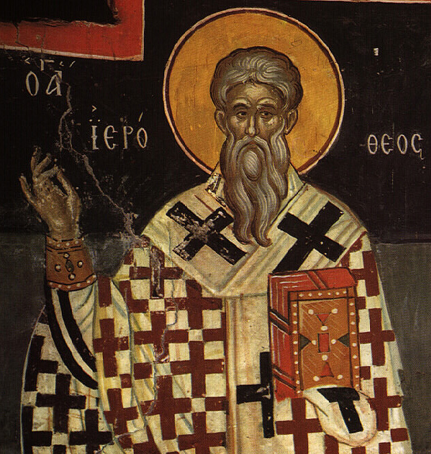 Icona: San Ieroteo, vescovo di Atene