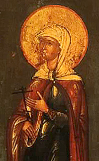 Icona: Santa Charitina, martire