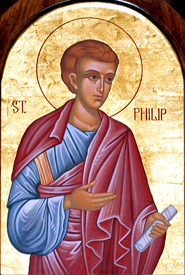 Icona: San Filippo apostolo, uno dei sette diaconi