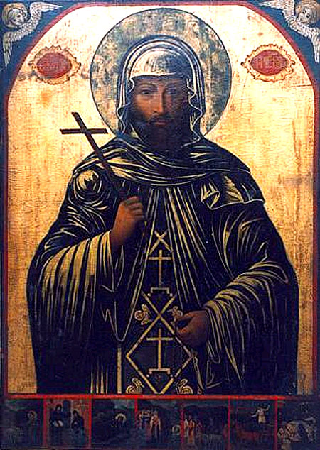 Icona: San Demetrio il Nuovo, detto Basarabov