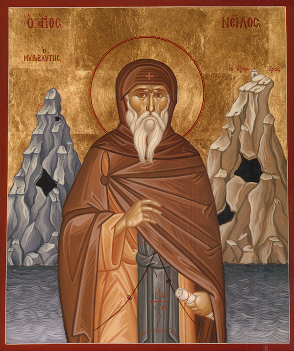 Icona: Nilo b. mirovlita di Monte Athos.
