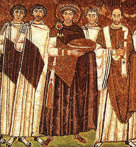 Icona: Giustiniano imperatore