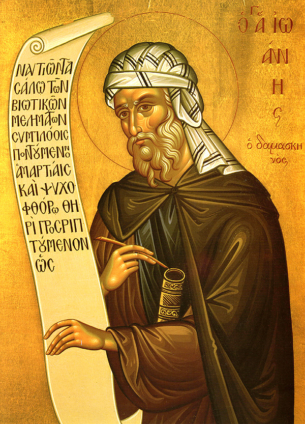 Icona: San Giovanni Damasceno