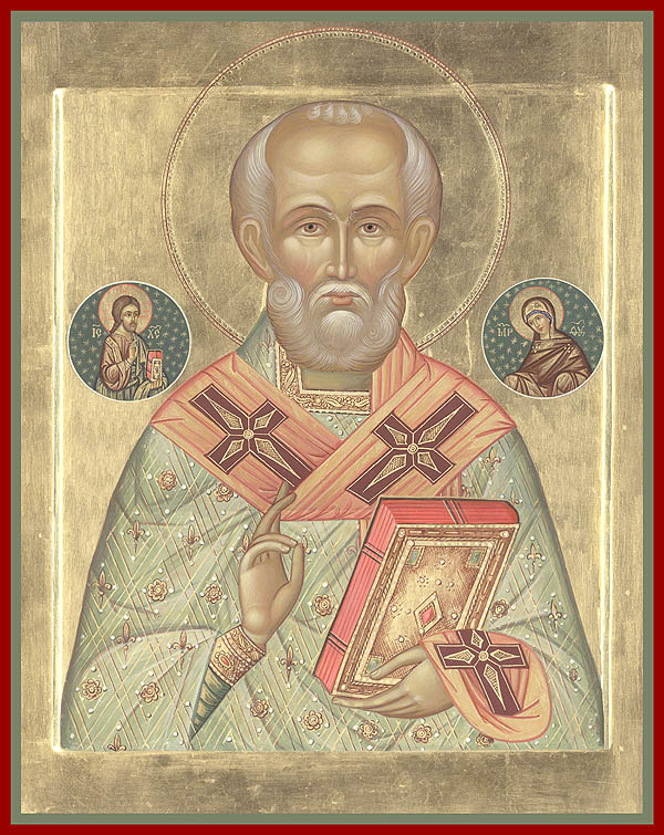 Icona: San Nicola, arcivescovo di Mira di Licia, taumaturgo