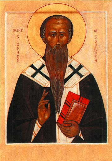 Icona: Santo Stefano, arcivescovo di Surozh