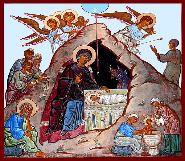 Icona: congedo della festa del Natale