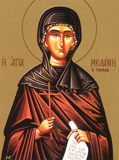 Icona: Santa Melania la Romana